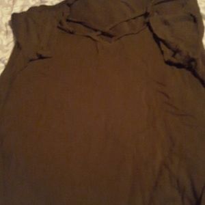 Brownish/hunter green blouse